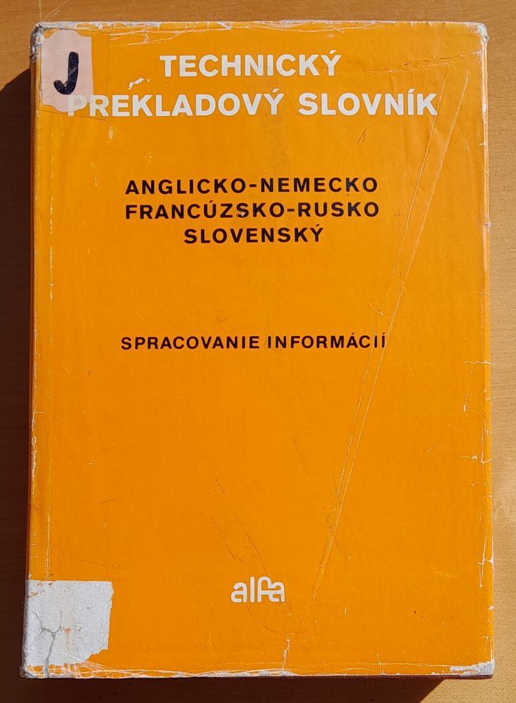 Technický prekladový slovník / Spracovanie informácií