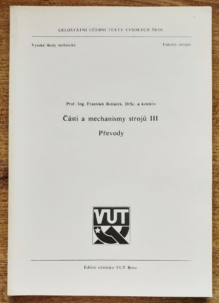 Části a mechanismy strojú 3 / Převody