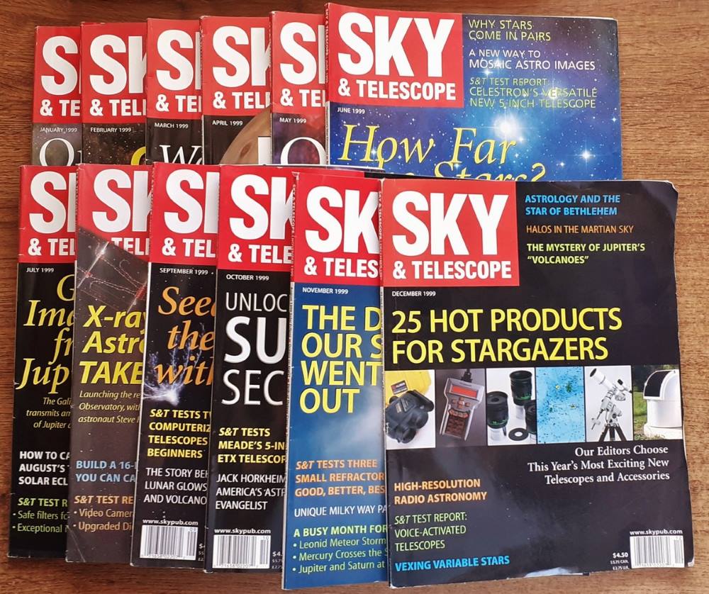 Sky & Telescope 1999 / 1-12