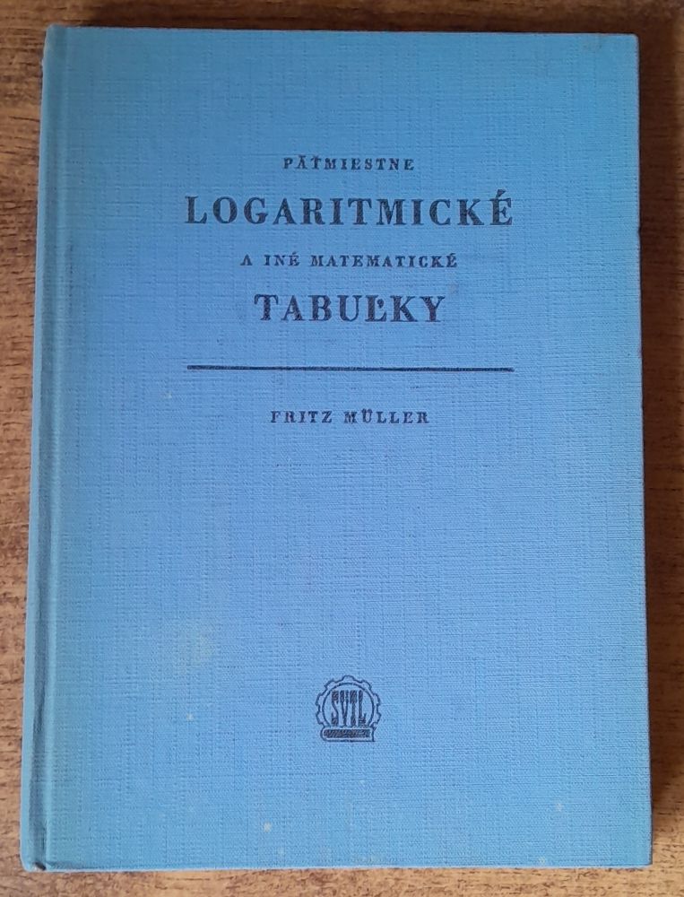Päťmiestne Logaritmické a iné matematické tabuľky