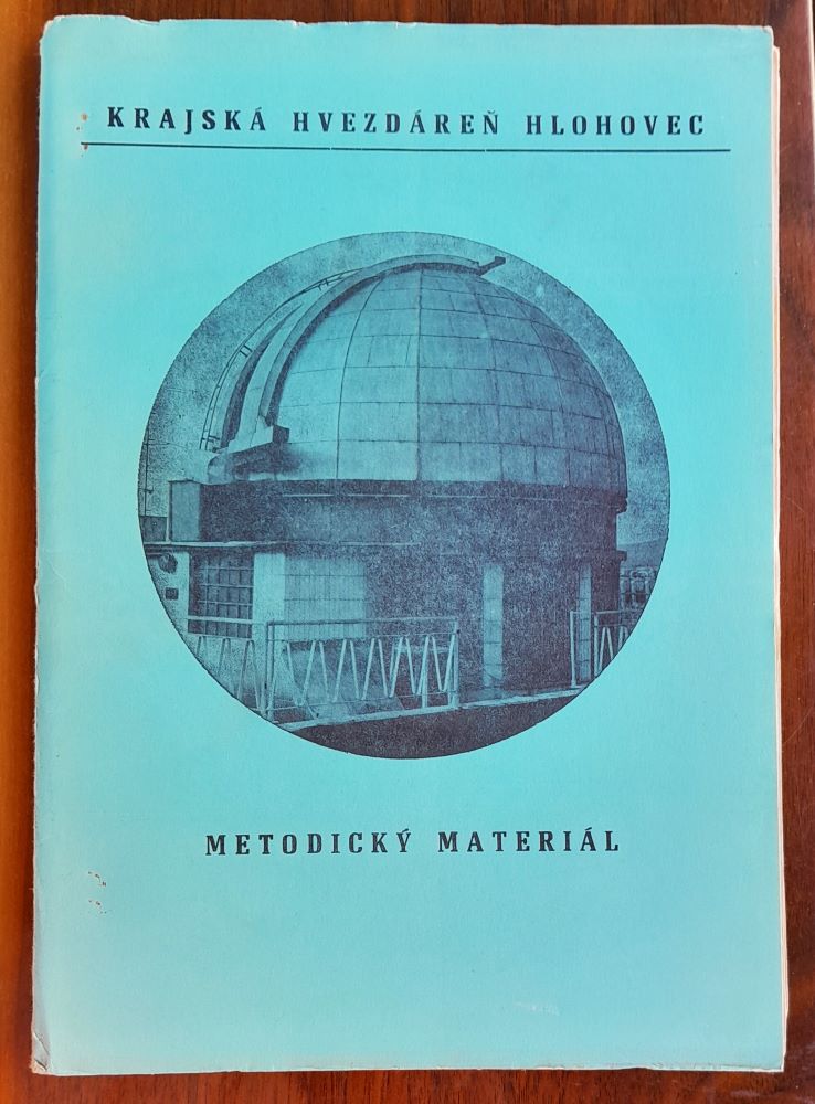 Plán práce Astronomického krúžku pre ZDŠ v Západoslovenskom kraji / Metodický materiál