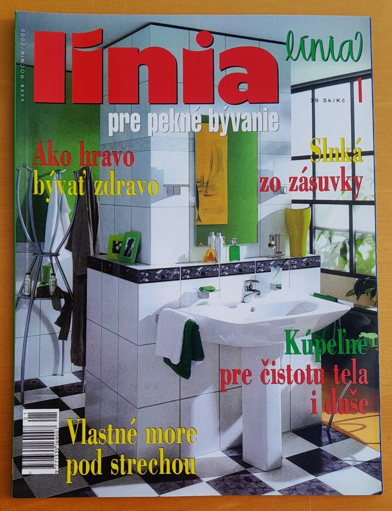 Línia pre pekné bývanie 2000/1 / téma: Kúpeľňa