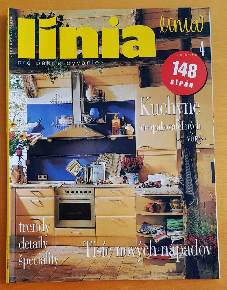 Línia pre pekné bývanie 1999/4 / téma: kuchyne