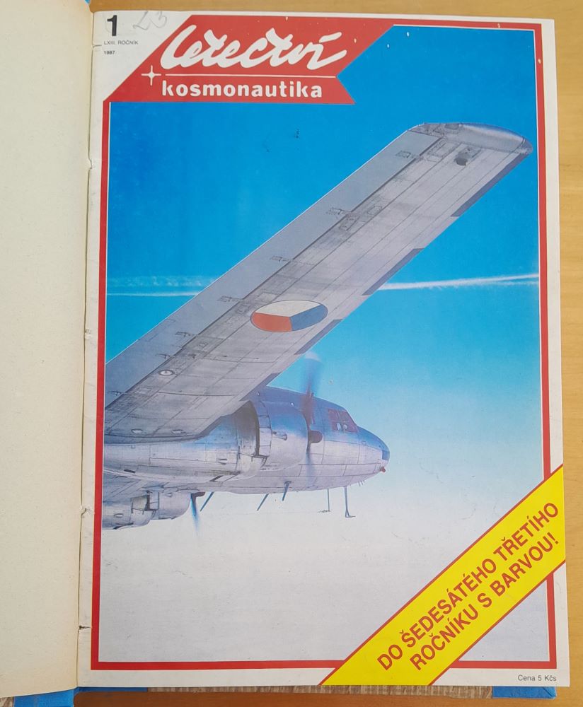 Letectví + kosmonautika / 1987
