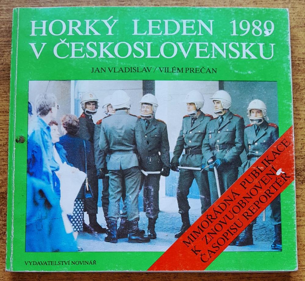 Horký leden 1989 v Československu / Mimořádná publikace k znovuobnovení časopisu Reportér