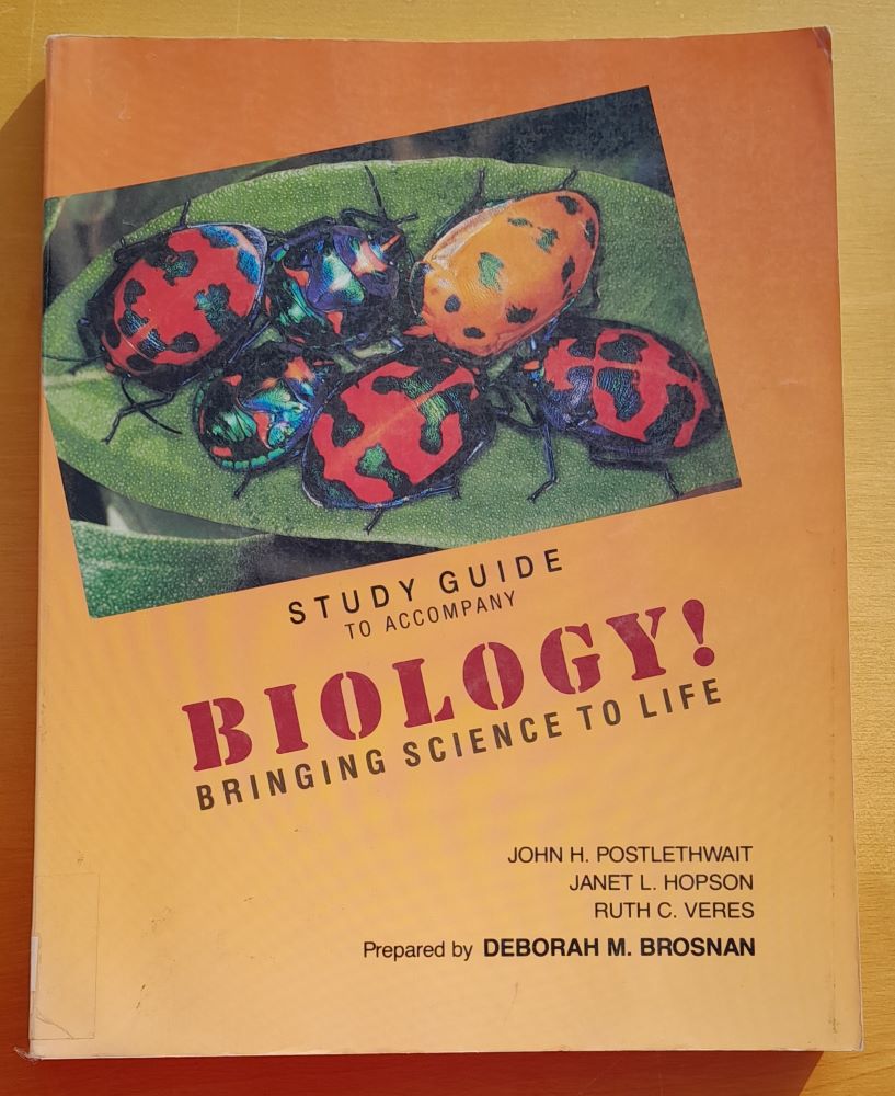 Biology! / Bringing Science to Life / Study Guide to Accompany