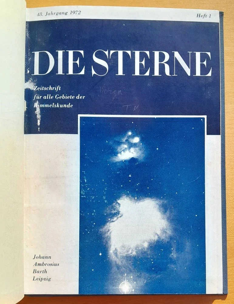 Die Sterne 1.- 4./1972 / Hviezdy