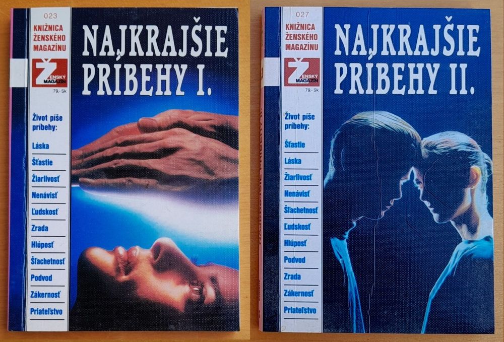 Najkrajšie príbehy 1. a 2. diel / Knižnica Ženského magazínu