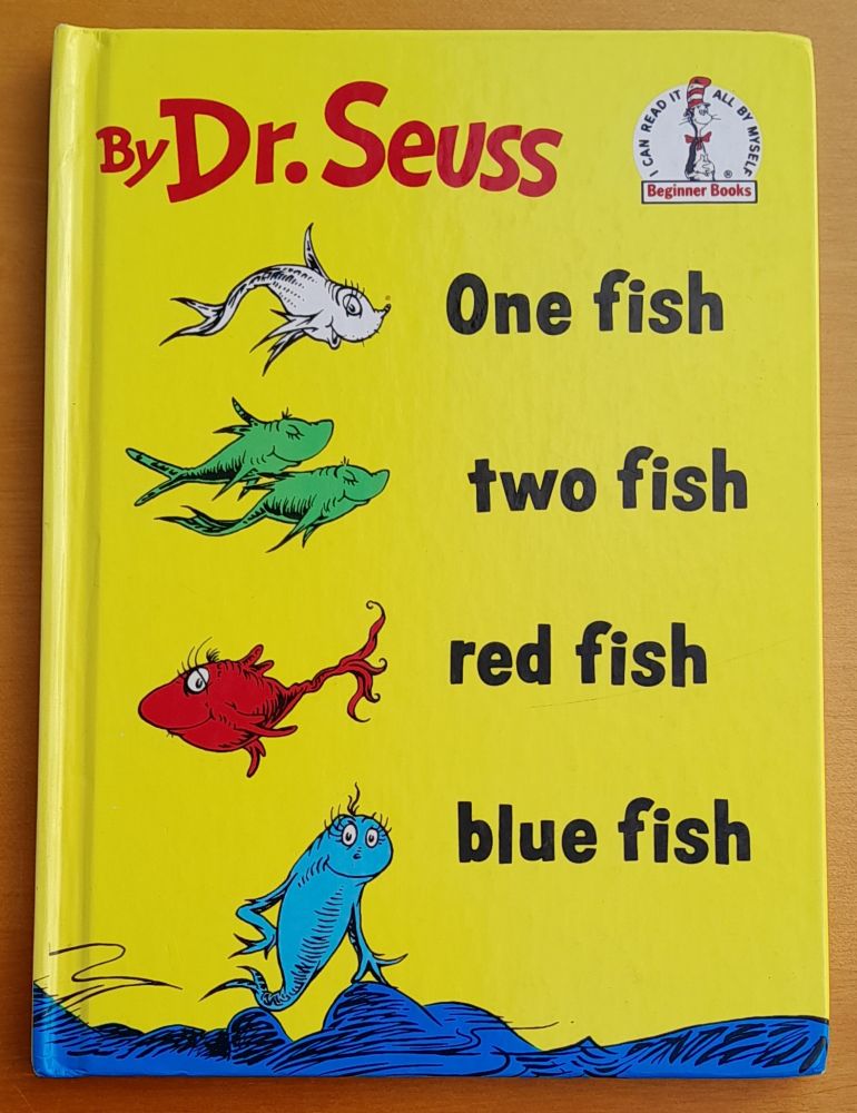 One Fish, two fish, red fish, blue fish