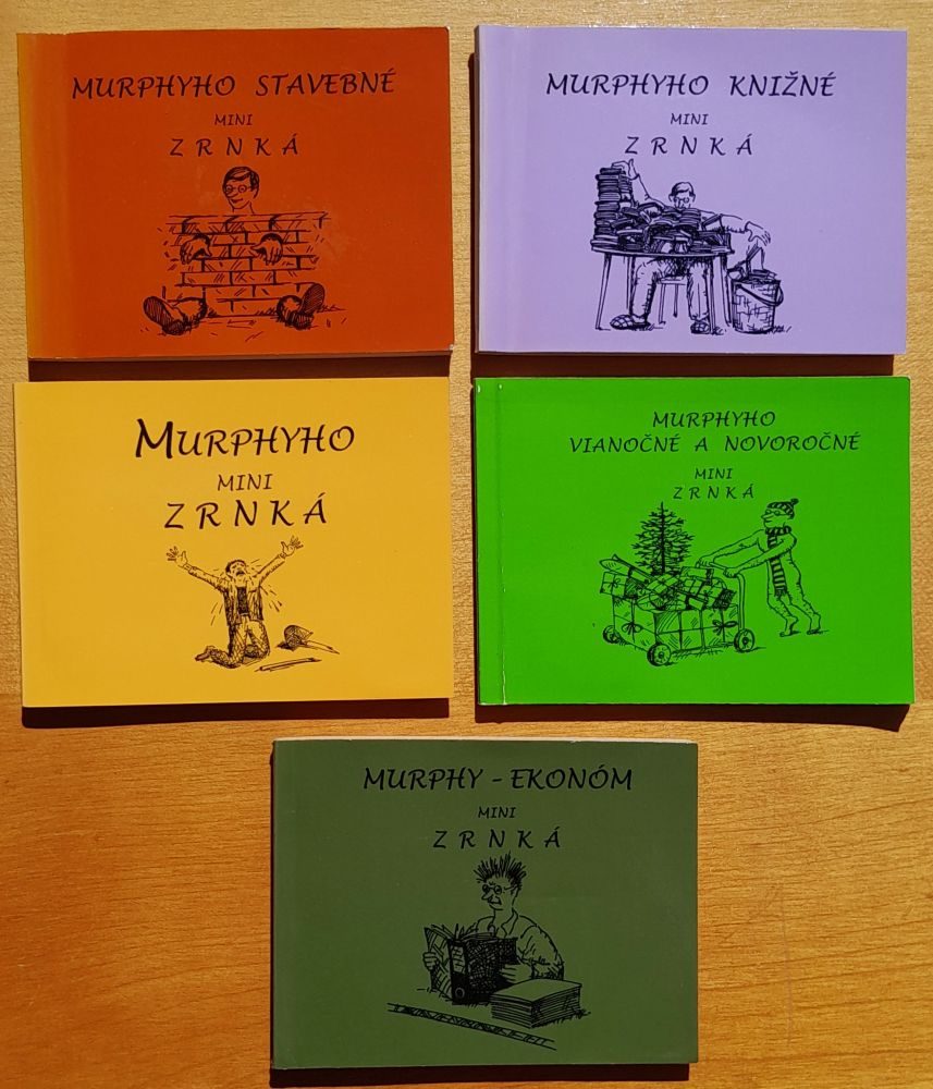 Murphyho mini zrnká - Murphyho knižné mini zrnká