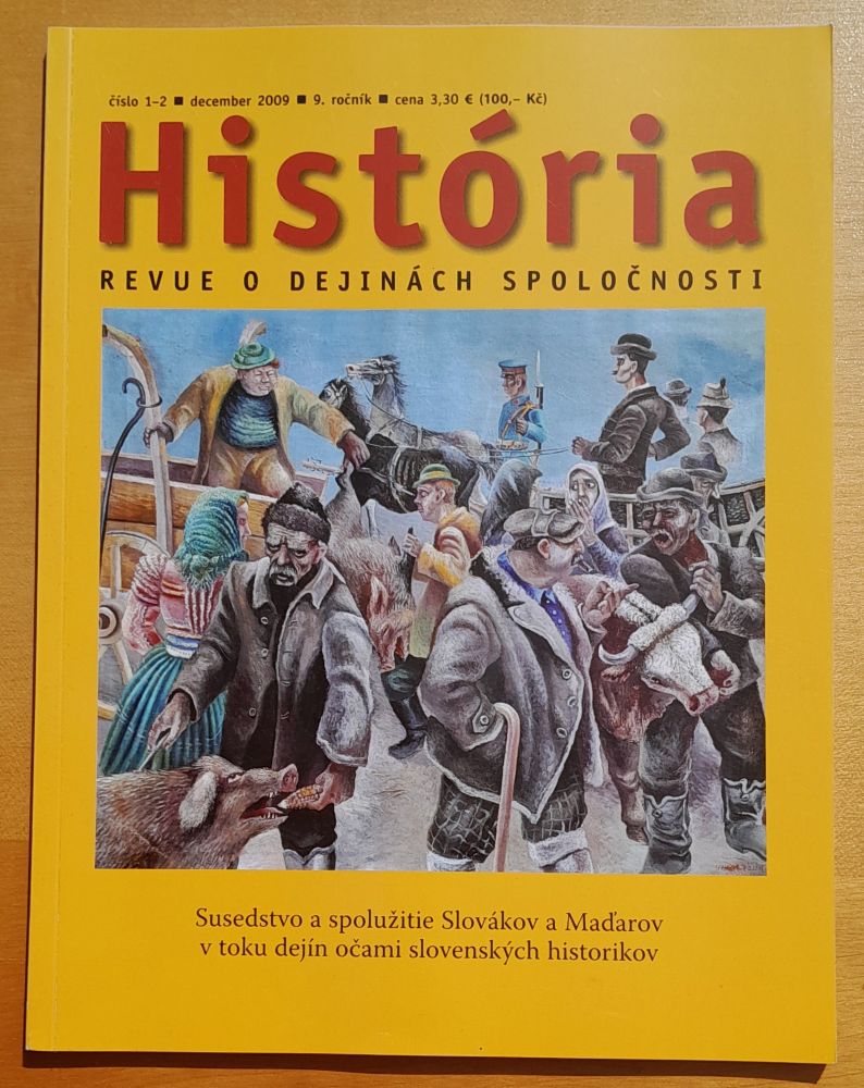 História, revue o dejinách spoločnosti, 1-2, 2009