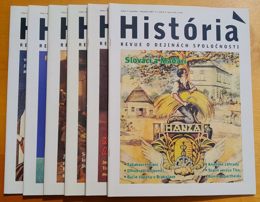 História, revue o dejinách spoločnosti, kompletný rok 2007