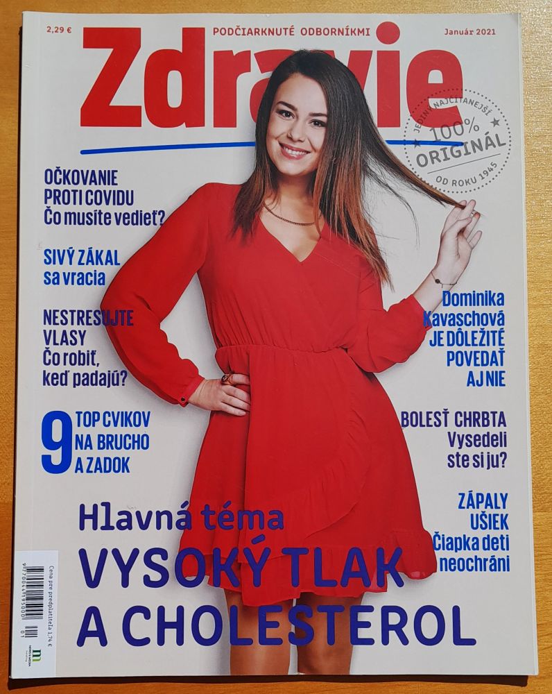 Zdravie - rok 2021, čísla 1., 2., 3., 4., 5., 7.