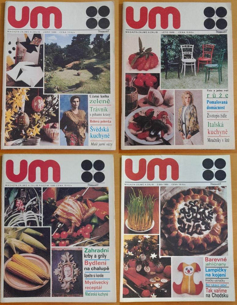 Um, Magazín zájmú a zálib, rok 1989