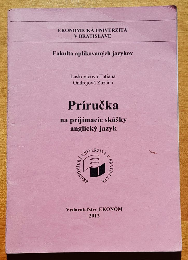 Príručka na prijímacie skúšky - anglický jazyk
