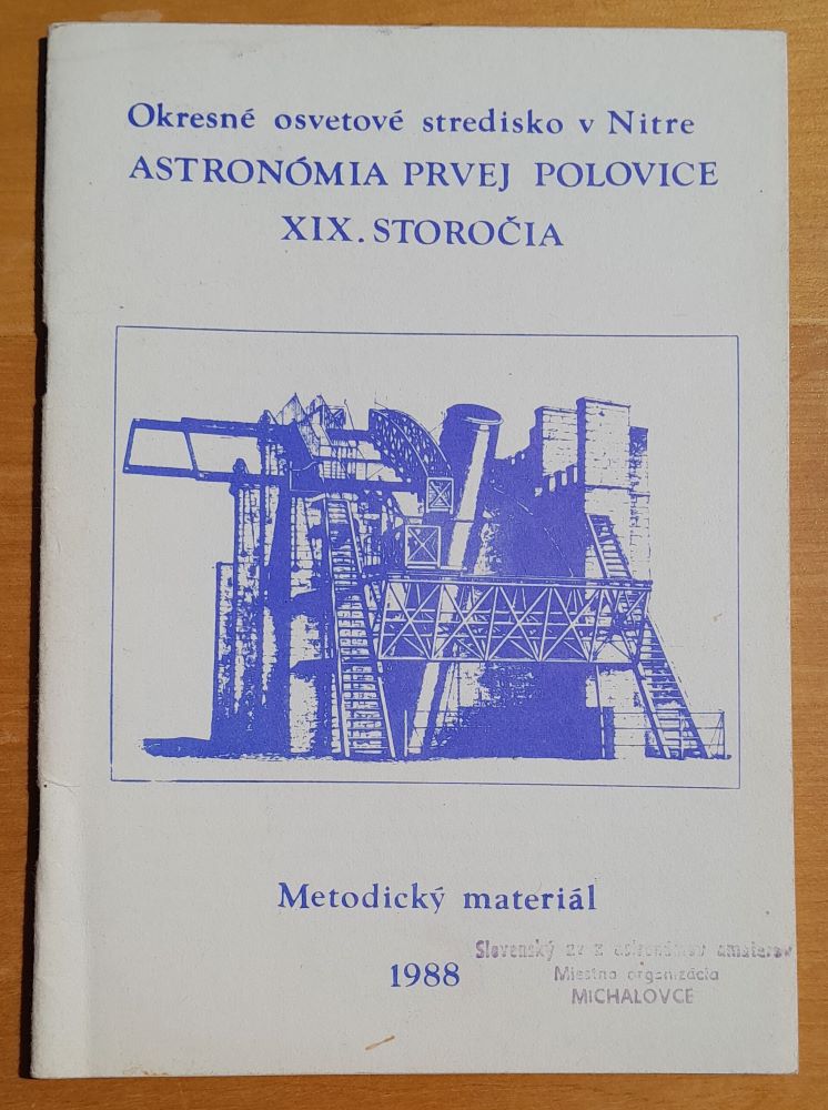 Astronómia prvej polovice XIX. storočia
