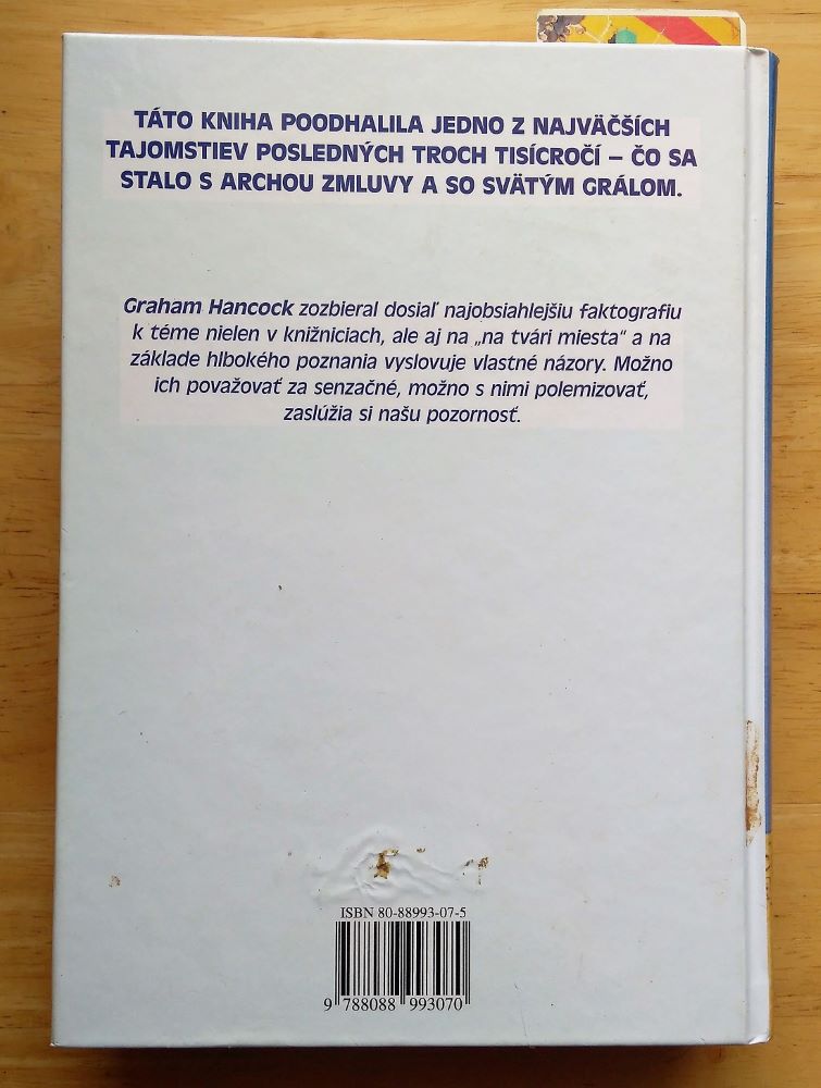 Znak a pečať / Hľadanie stratenej archy zmluvy