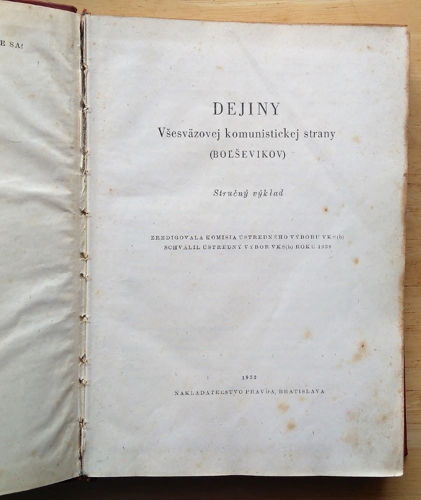 Dejiny Všezväzovej komunistickej strany