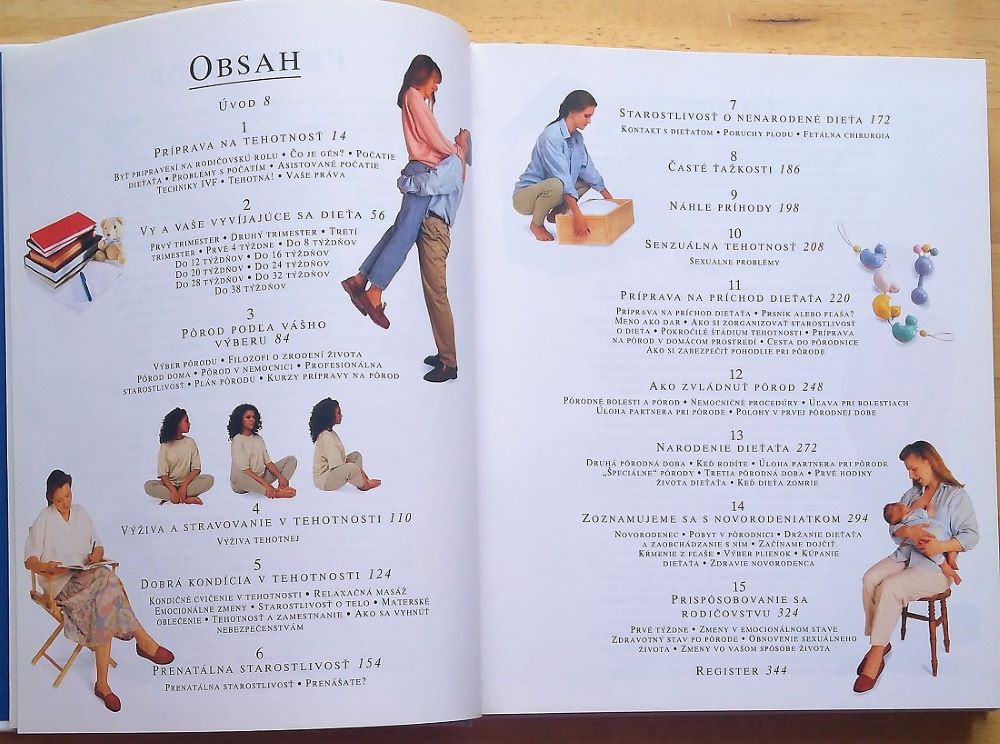 Počatie, tehotnosť a pôrod