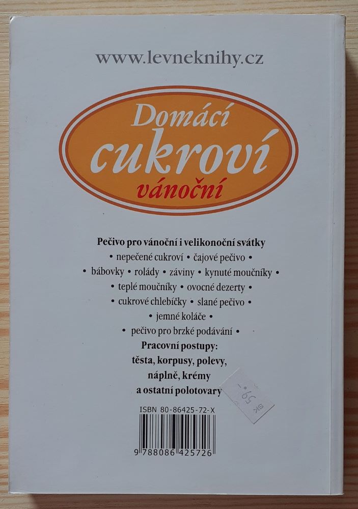 Domácí cukroví vánoční