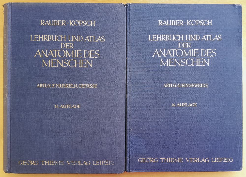 Lehrbuch und Atlas der Anatomie des Menschen in sechs Abteilungen