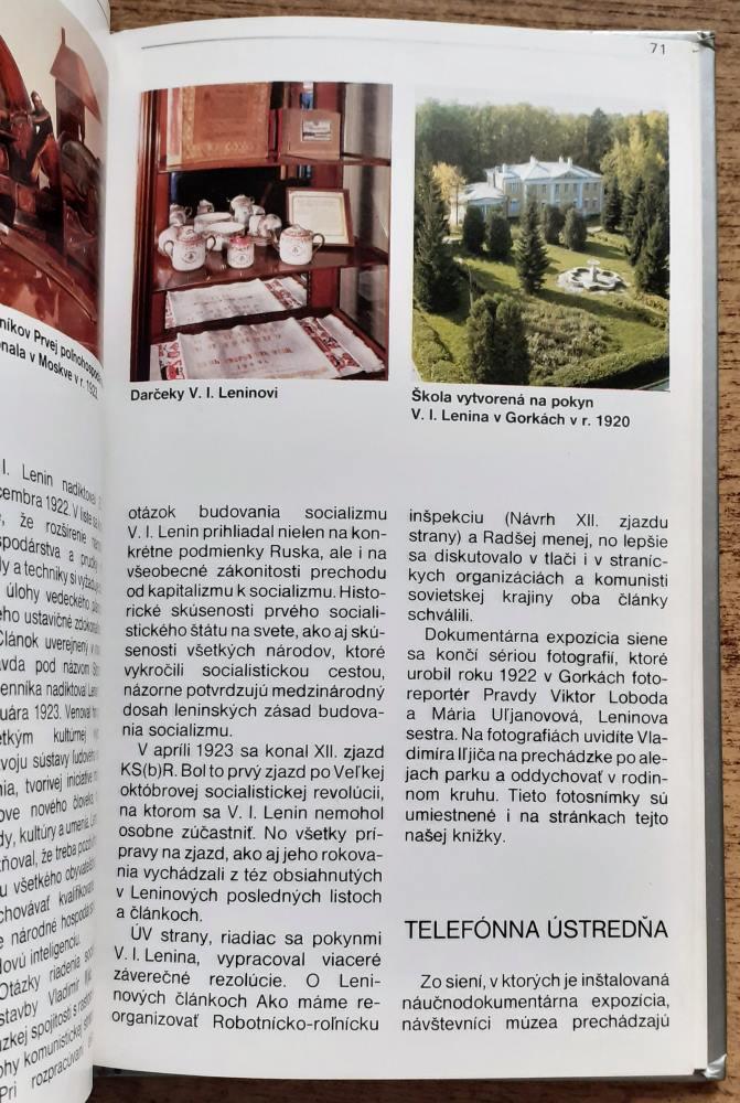Pamätné Múzeum V.I. Lenina v Gorkách