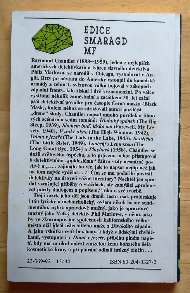 Dáma v jezeře / 4. diel série Philip Marlow