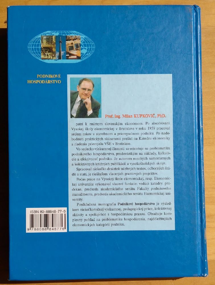 Podnikové hospodárstvo / Komplexný pohľad na podnik 