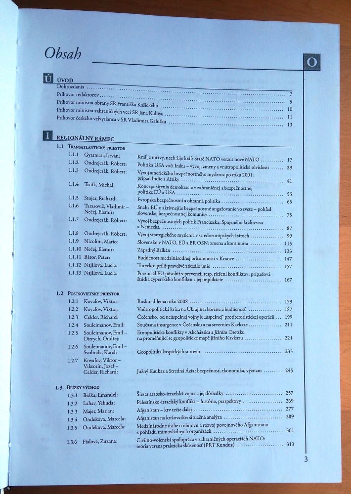 Panoráma globálneho bezpečnostného prostredia 2006 - 2007