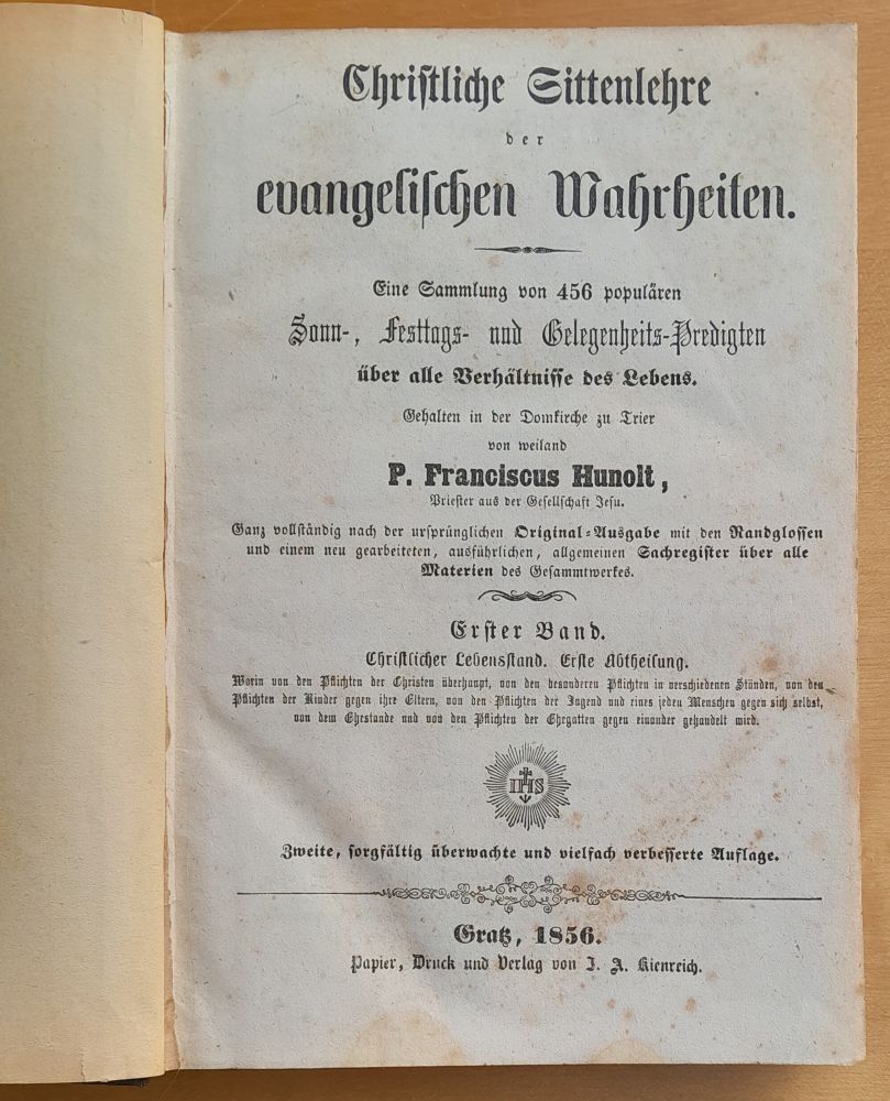 Christliche Sittenlehre der evangelischen Wahrheiten