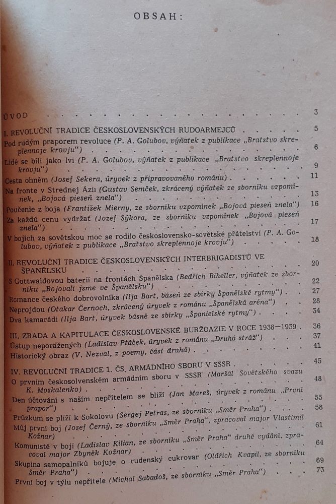 O revolučních tradicích Československé lidové armády 