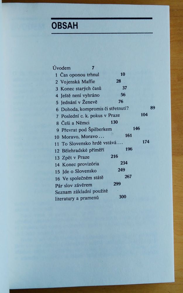 28.říjen 1918, Skutečnost, sny a iluze (Archiv)