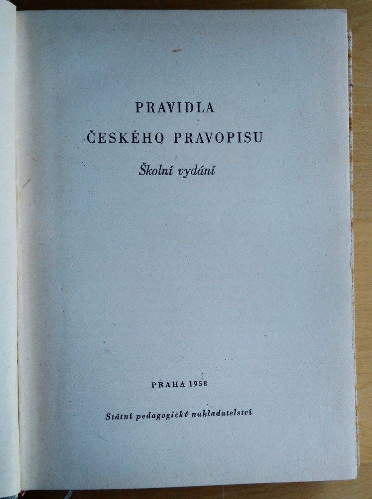 Pravidlá českého pravopisu