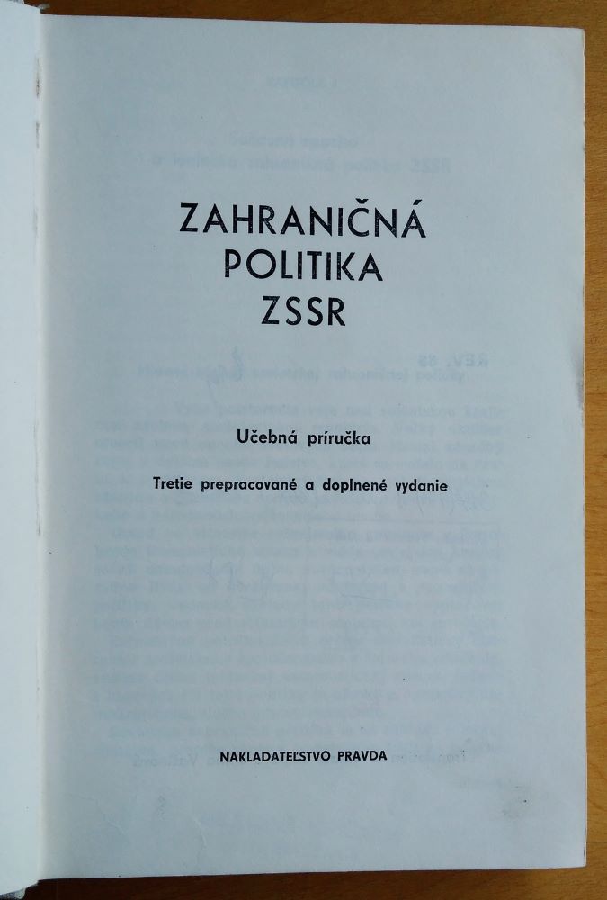 Zahraničná politika ZSSR