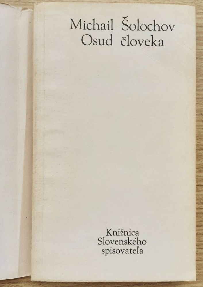 Osud človeka (Šolochov)