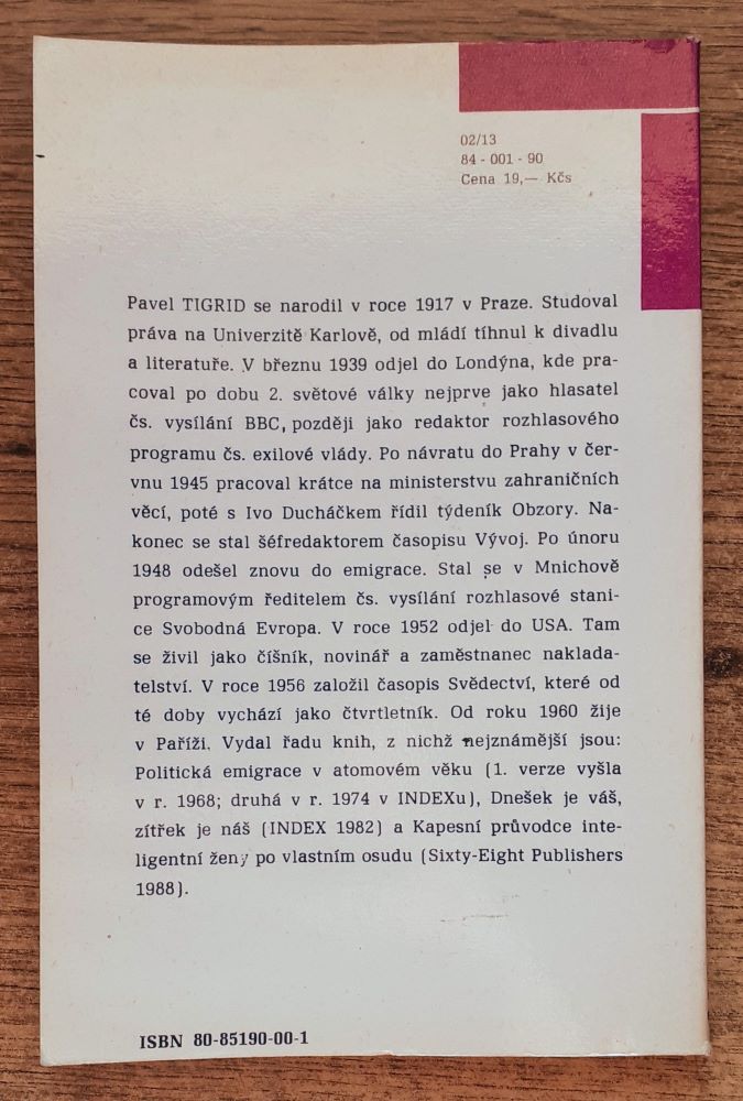 Politická emigrace v atomovém věku
