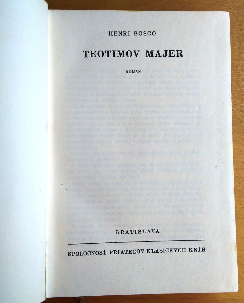 Teotimov majer