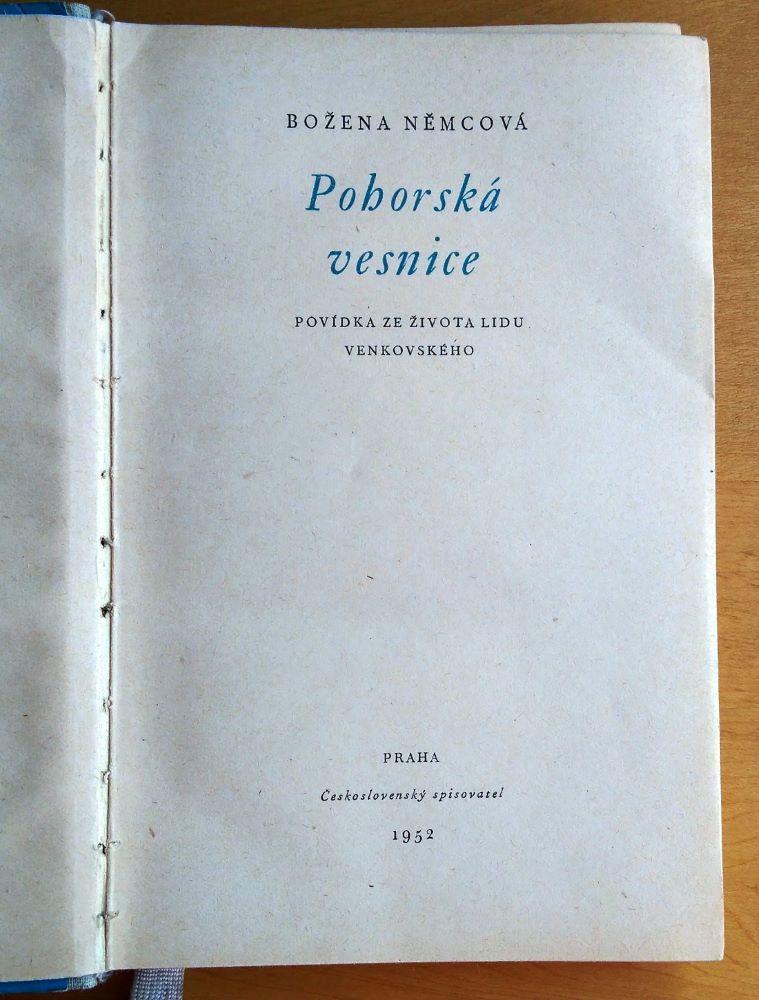 Pohorská vesnice / Povídka ze života lidu venkovského
