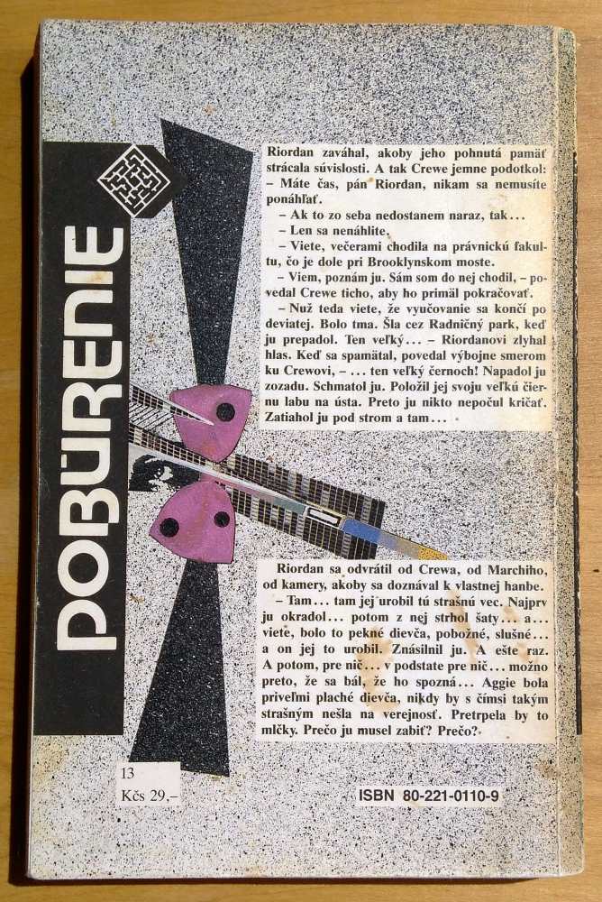 Pobúrenie / detektívka