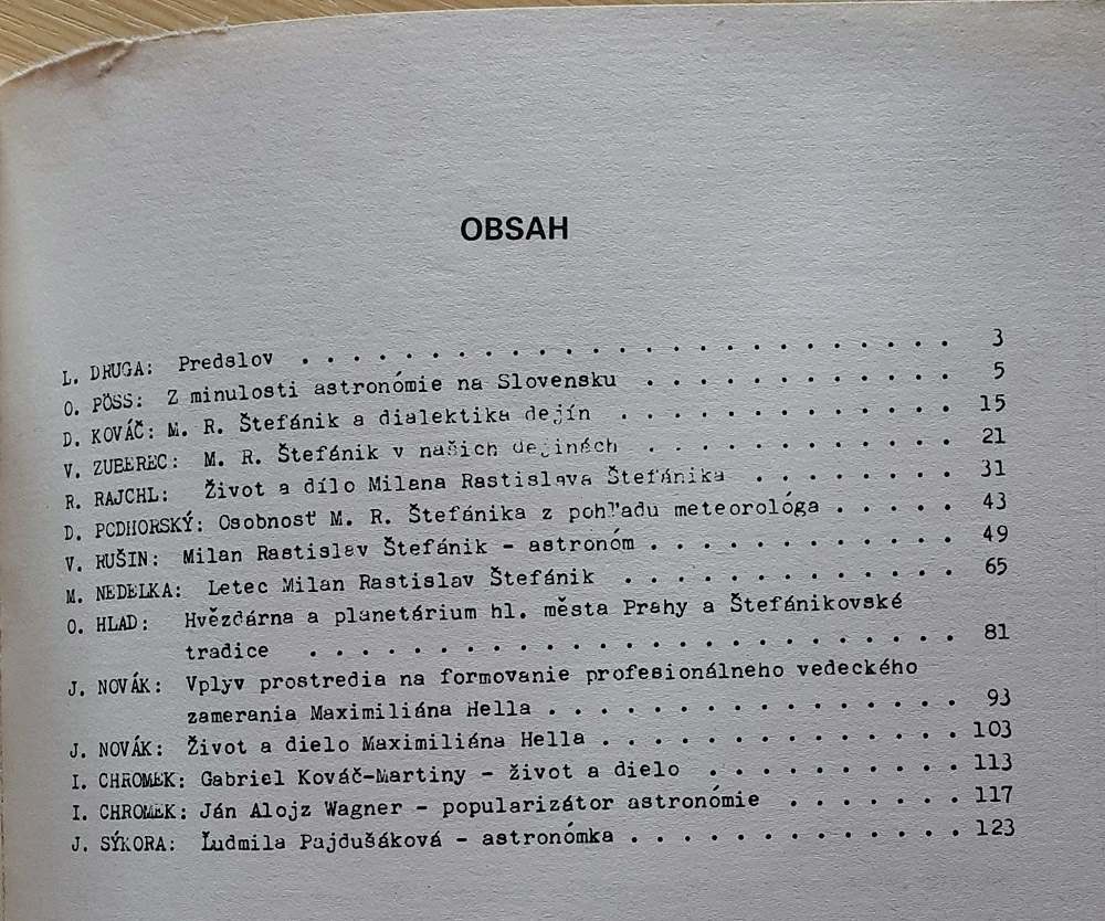 Významné osobnosti v dejinách astronómie na Slovensku 