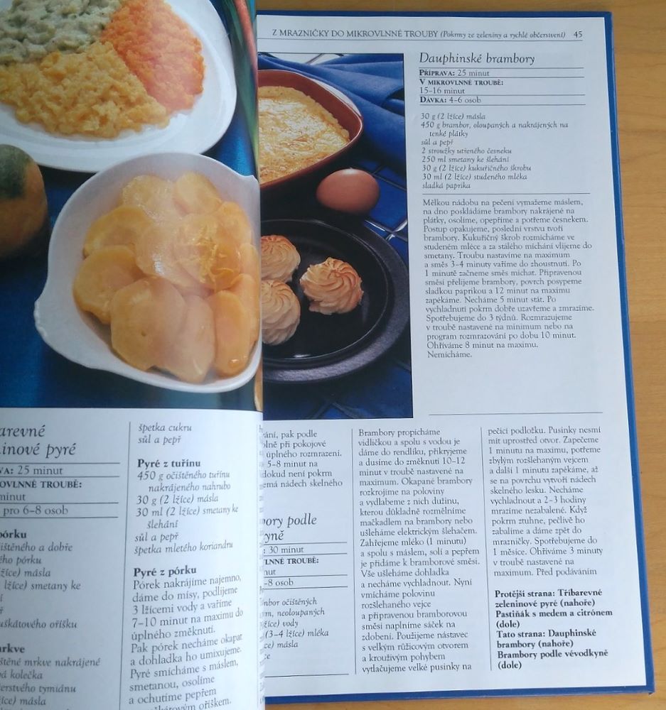 Z mrazničky do mikrovlnné trouby