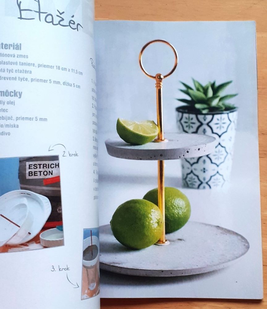 Betón / Vyrobte si vlastné bytové doplnky