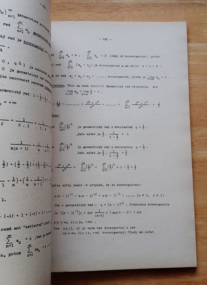 Požiadavky z matematiky pre štúdium na VŠP v Nitre