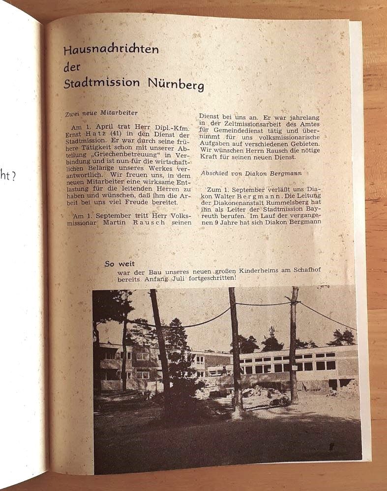 Unsere Nurnberger Stadtmission