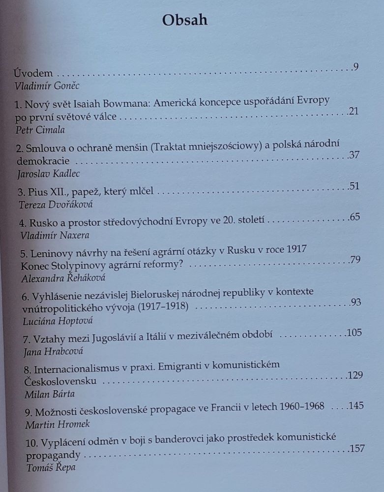 Promýšlet Evropu dvacátého století