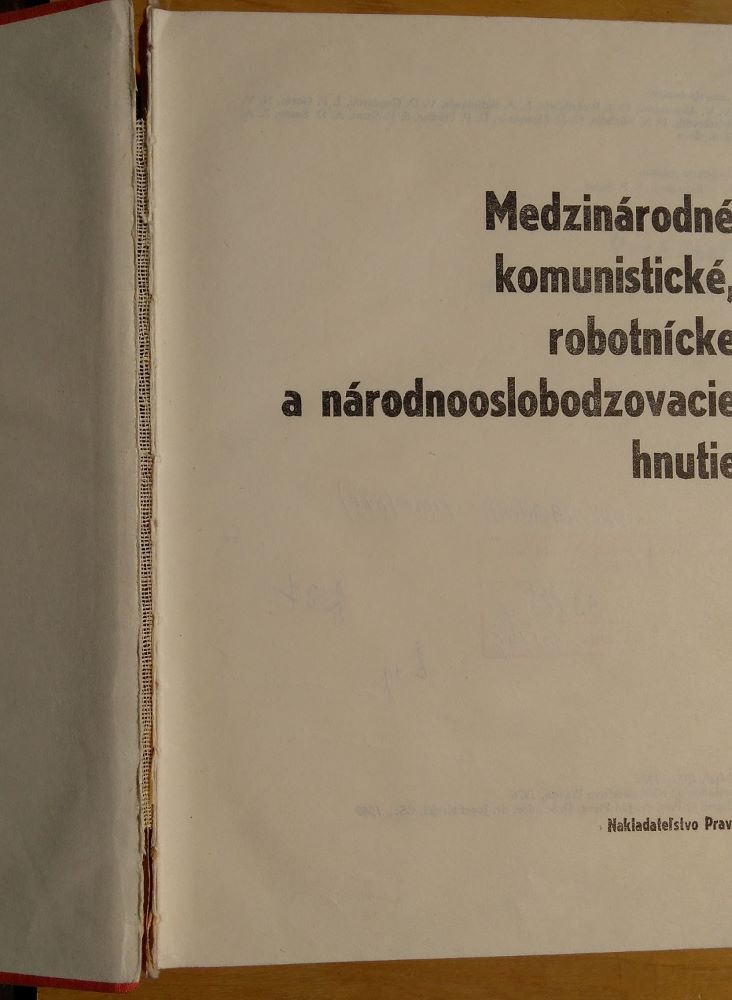 Medzinárodné komunistické, robotnícke a národnooslobodzovacie hnutie