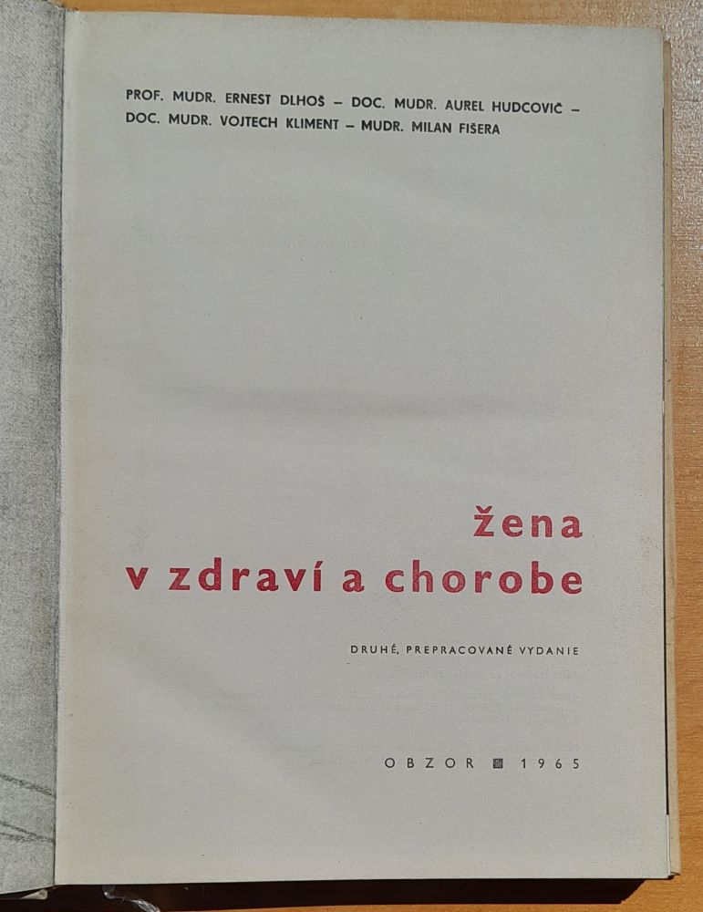 Žena v zdraví a chorobe