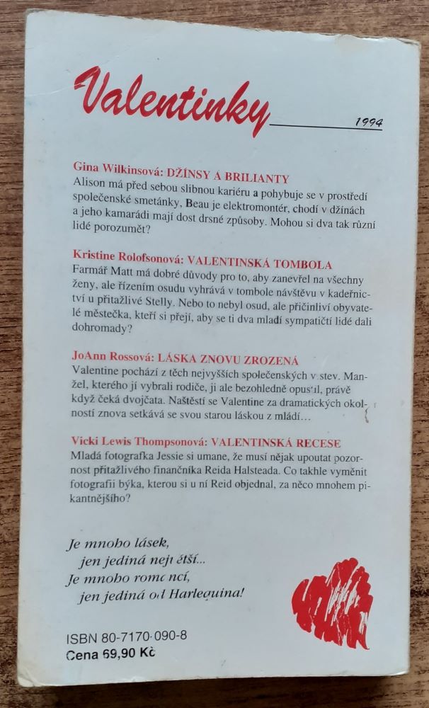 Valentinky 5 - Džínsy a brilianty, Valentinská tombola, Láska znovu zrozená, Valentinská recese