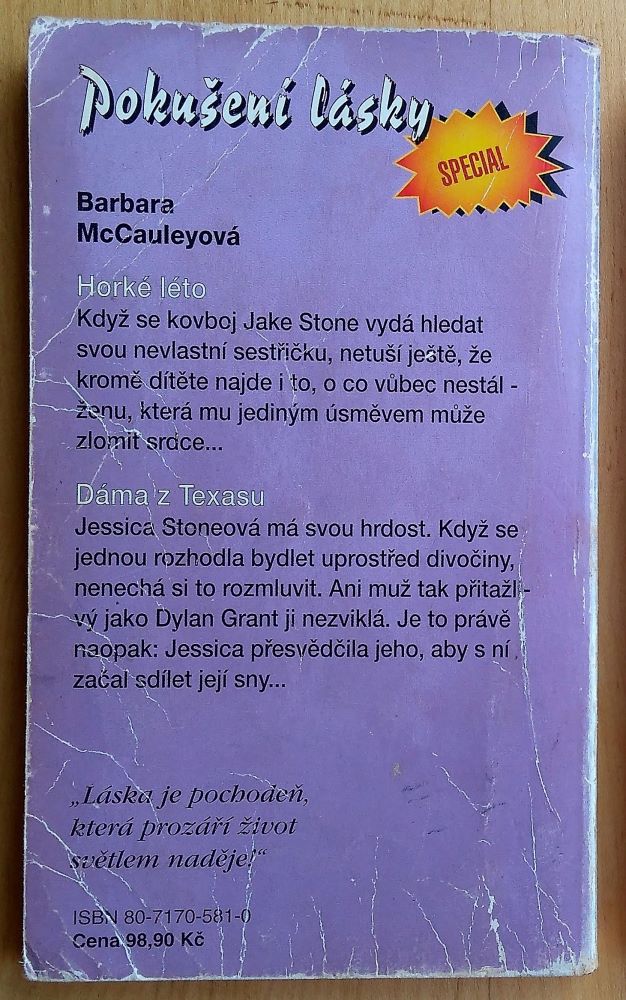 Horké léto / Dáma z Texasu - Barbara McCauleyová 