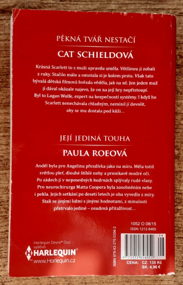 Pěkná tvář nestačí - Schieldová / Její jediná touha - Roeová